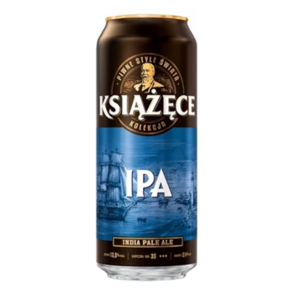 Piwo Książęce IPA 5,4% 500 ml Puszka