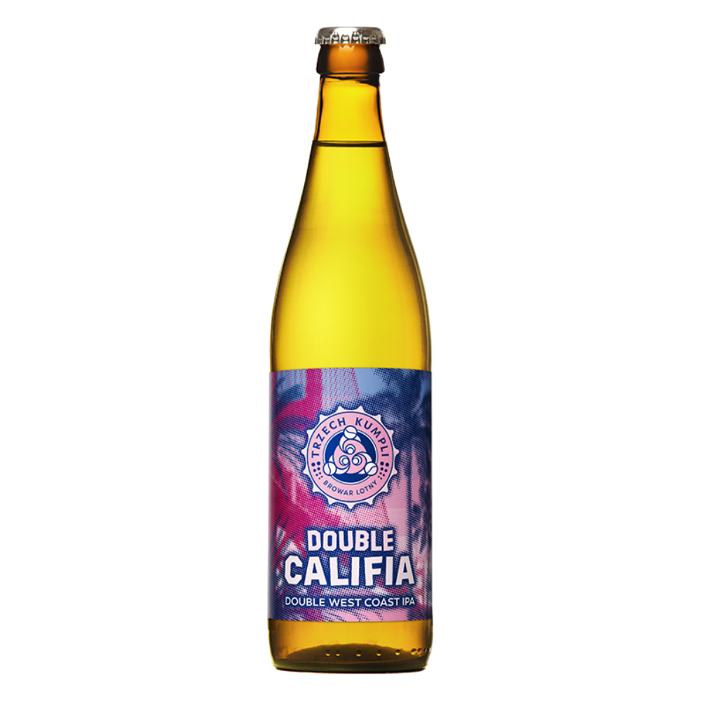 Piwo Trzech Kumpli Double Califia 8,1% 500 ml
