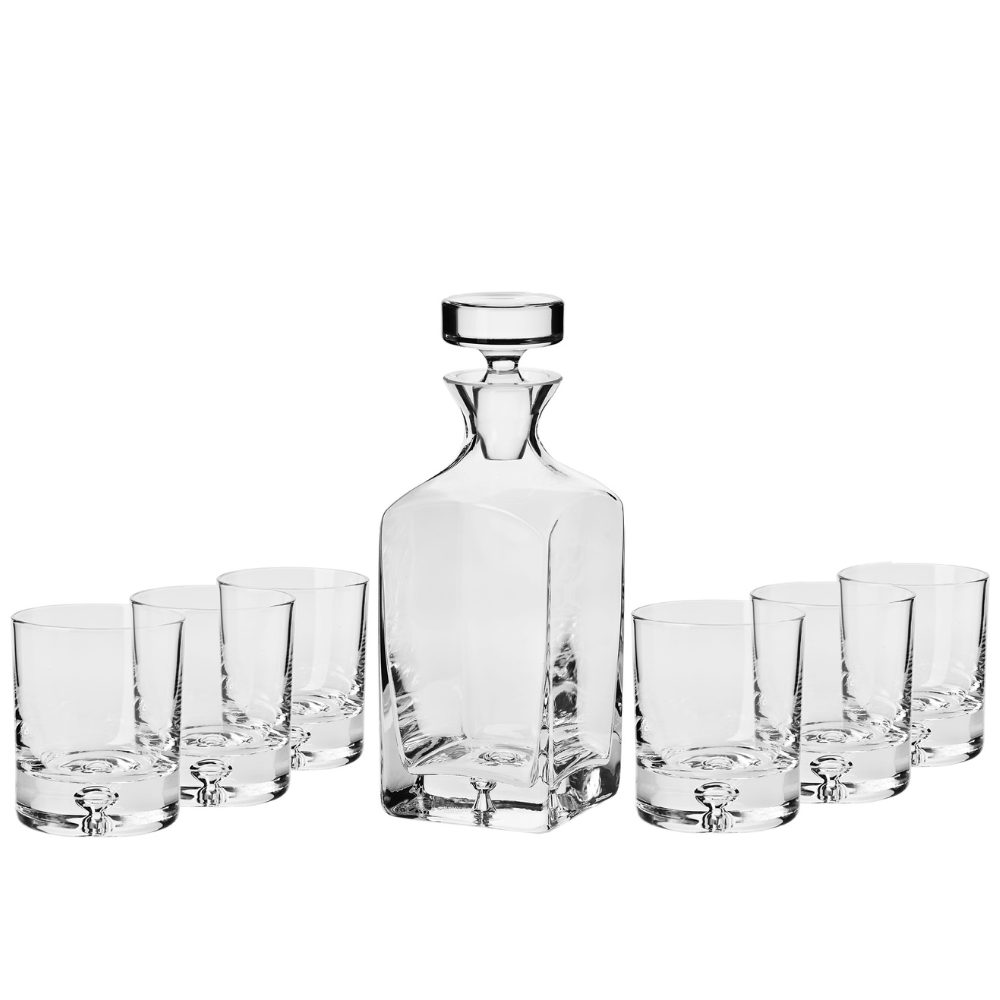 Komplet do whisky 7-częściowy Krosno Legend