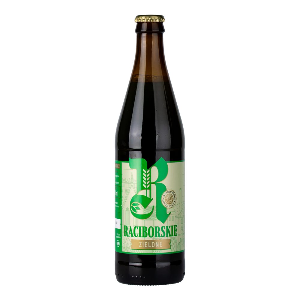 Piwo Raciborskie Zielone 4,5% 500 ml