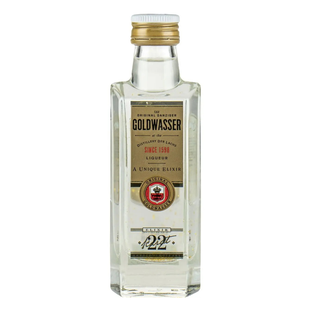 Wódka Gold Wasser 40% 50 ml