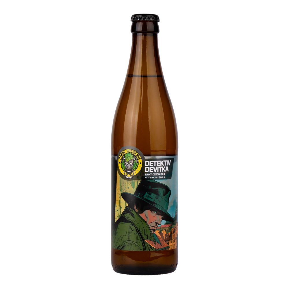 Piwo Piwne Podziemie Detektiv Devitka 3,8% 500 ml