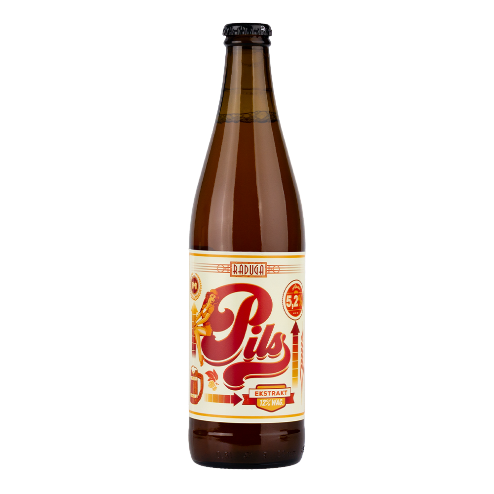 Piwo Raduga Pils 5,2% 500 ml