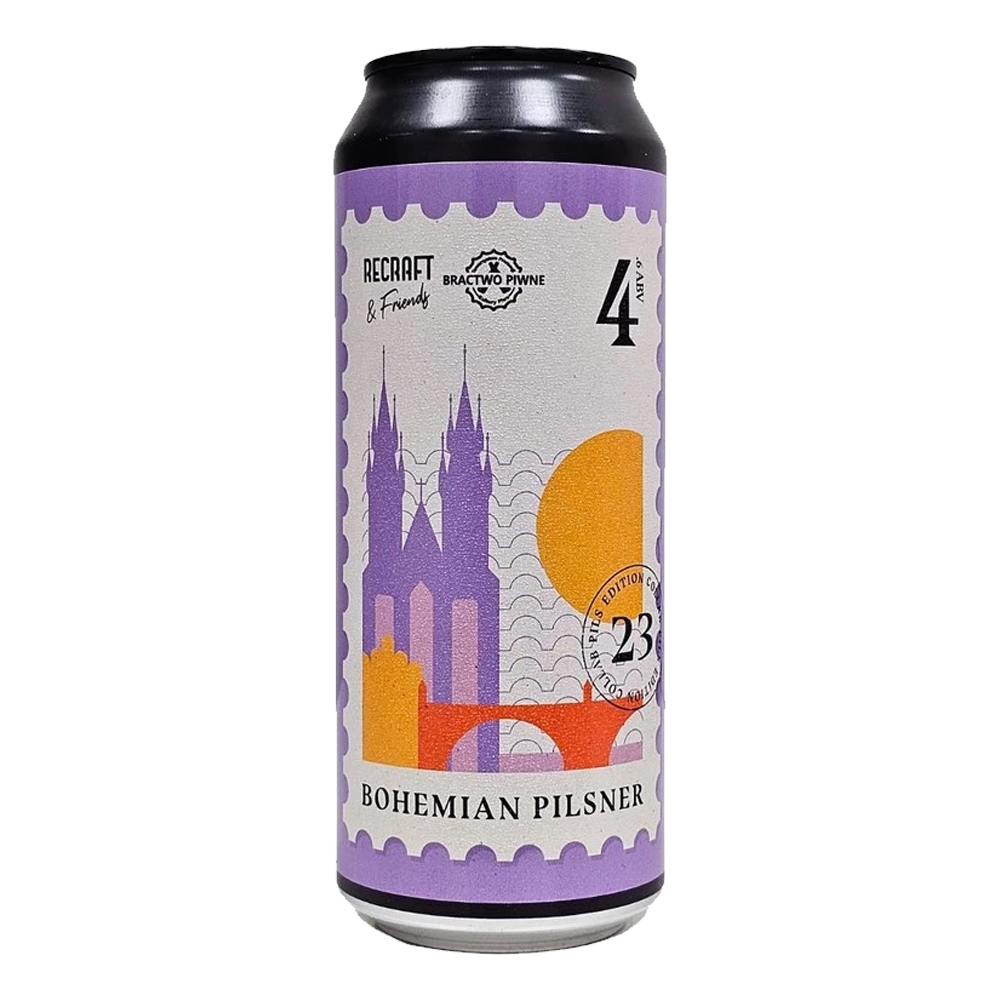Piwo Recraft Bohemian Pilsner 4,6% 500 ml puszka