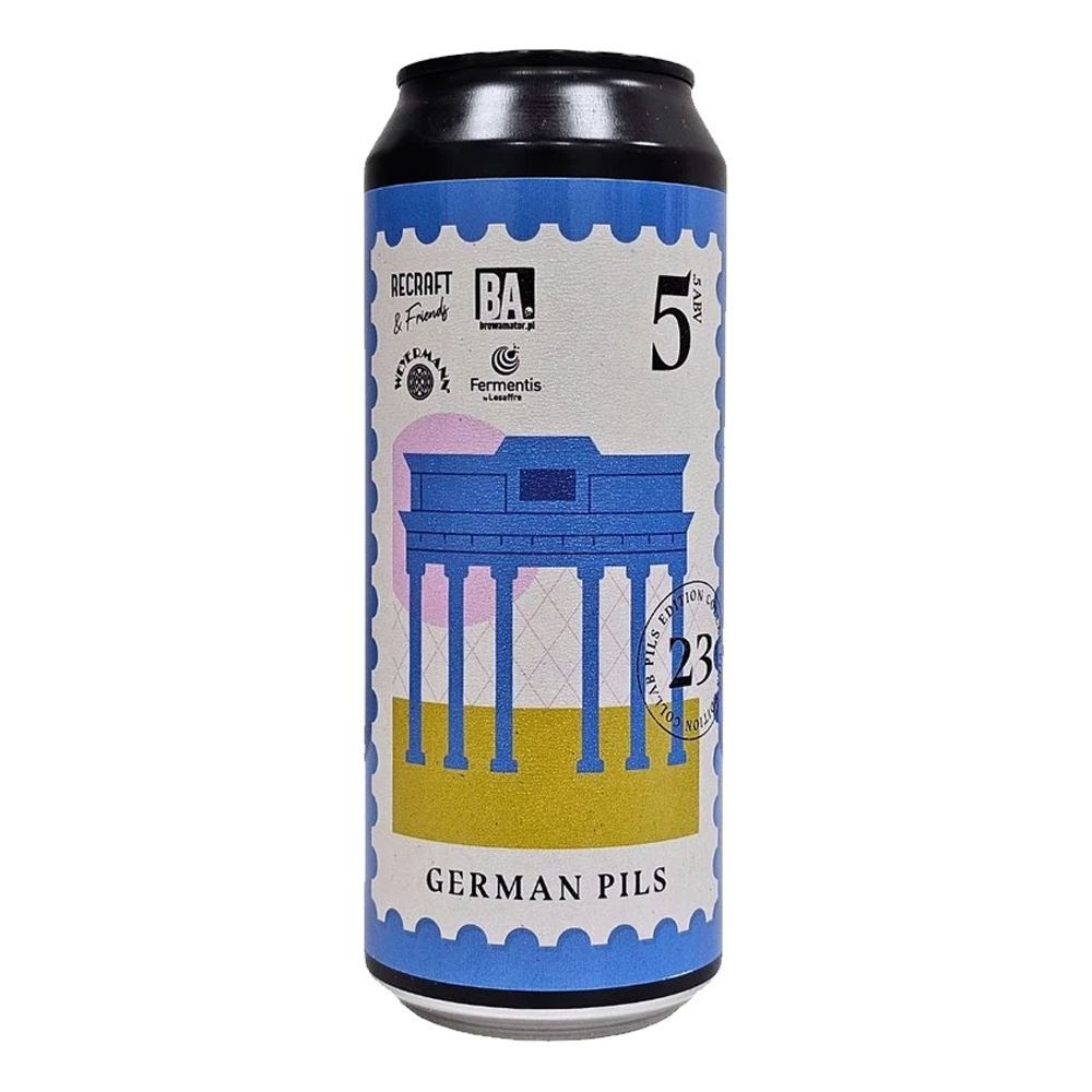 Piwo Recraft German Pils 5,5% 500 ml puszka