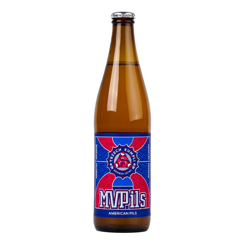 Piwo Trzech Kumpli Mvpils 4,4% 500 ml