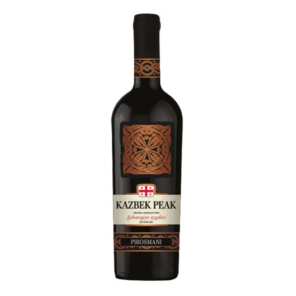 Wino Kazbek Peak 12,5% czerwone półwytrawne 750 ml