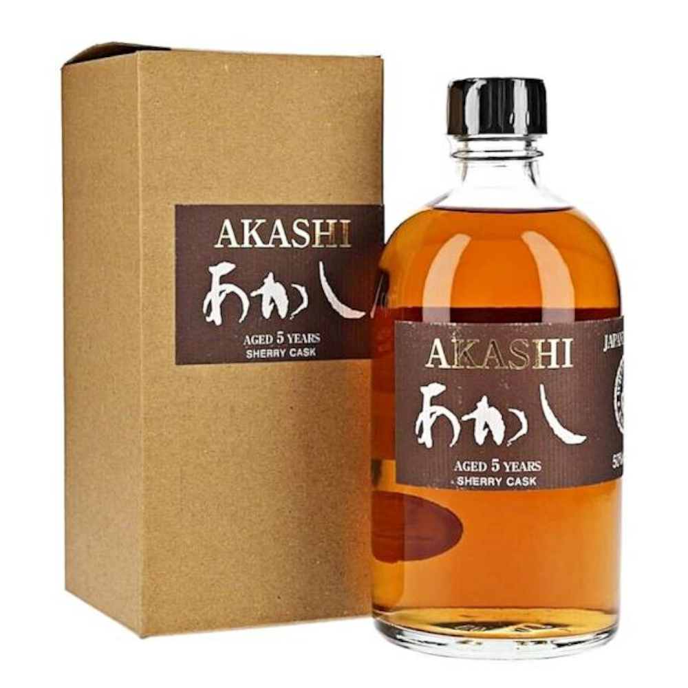 Whisky Akashi 5-letni Sherry Cask 50% 500 ml