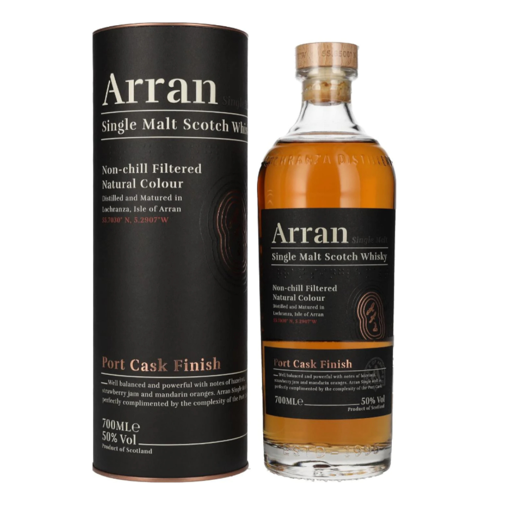 Arran Port Cask Finish 50% 700 ml tuba