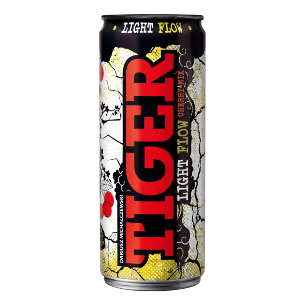 Napój energetyczny Tiger Cherry Mix 330 ml puszka