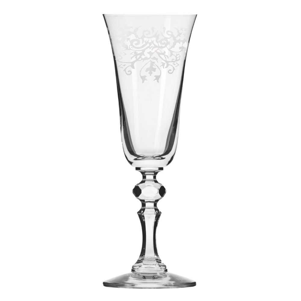 Zestaw 6 Kieliszków do Szampana Krosno Krista Deco 150 ml