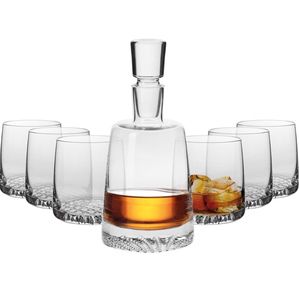 Komplet do whisky 7-częściowy Krosno Fjord