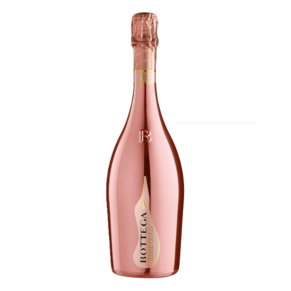 Wino musujące Bottega Rose Gold Prosecco 11% różowe wytrawne 750 ml