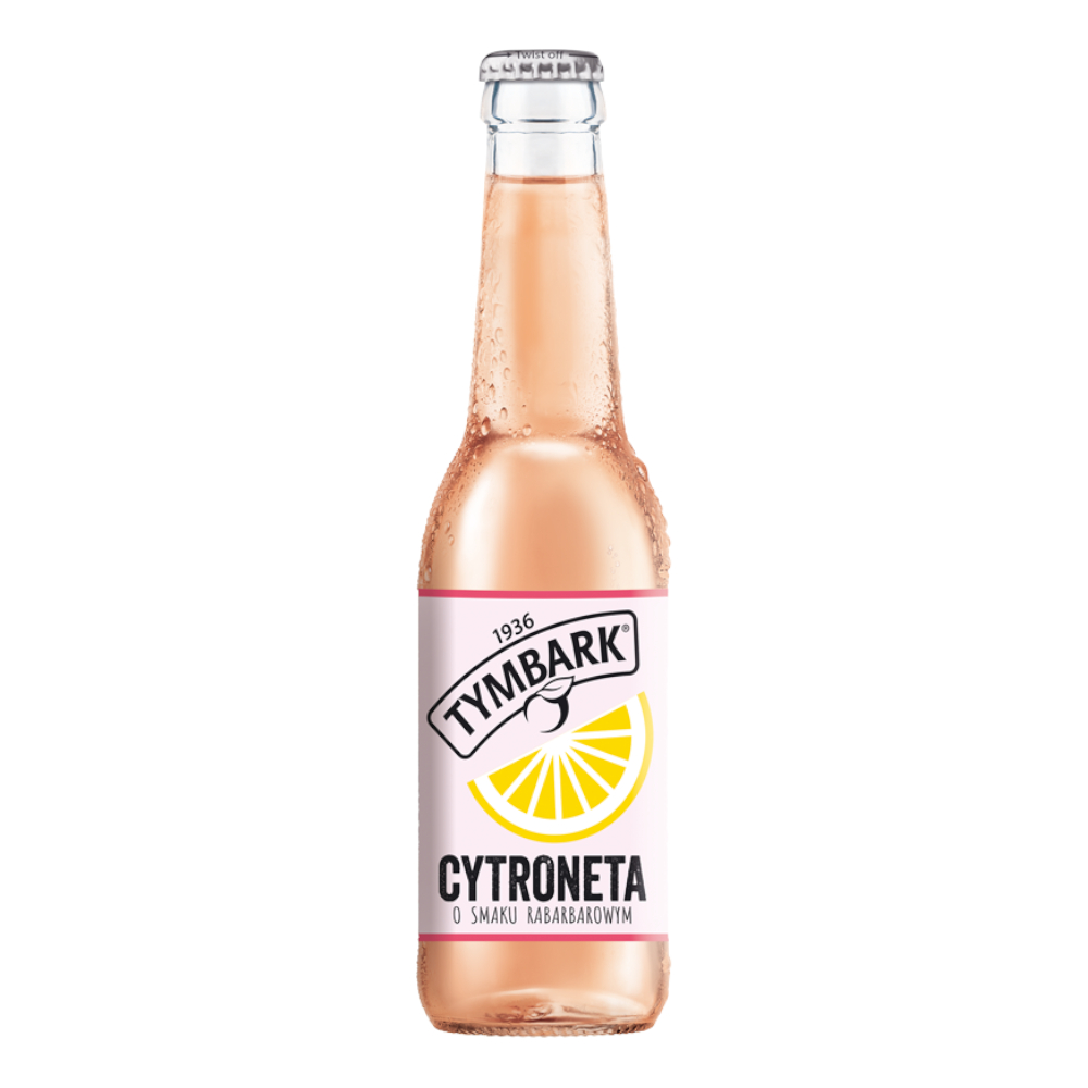 Napój Tymbark Gazowany Cytroneta Rabarbar 330 ml