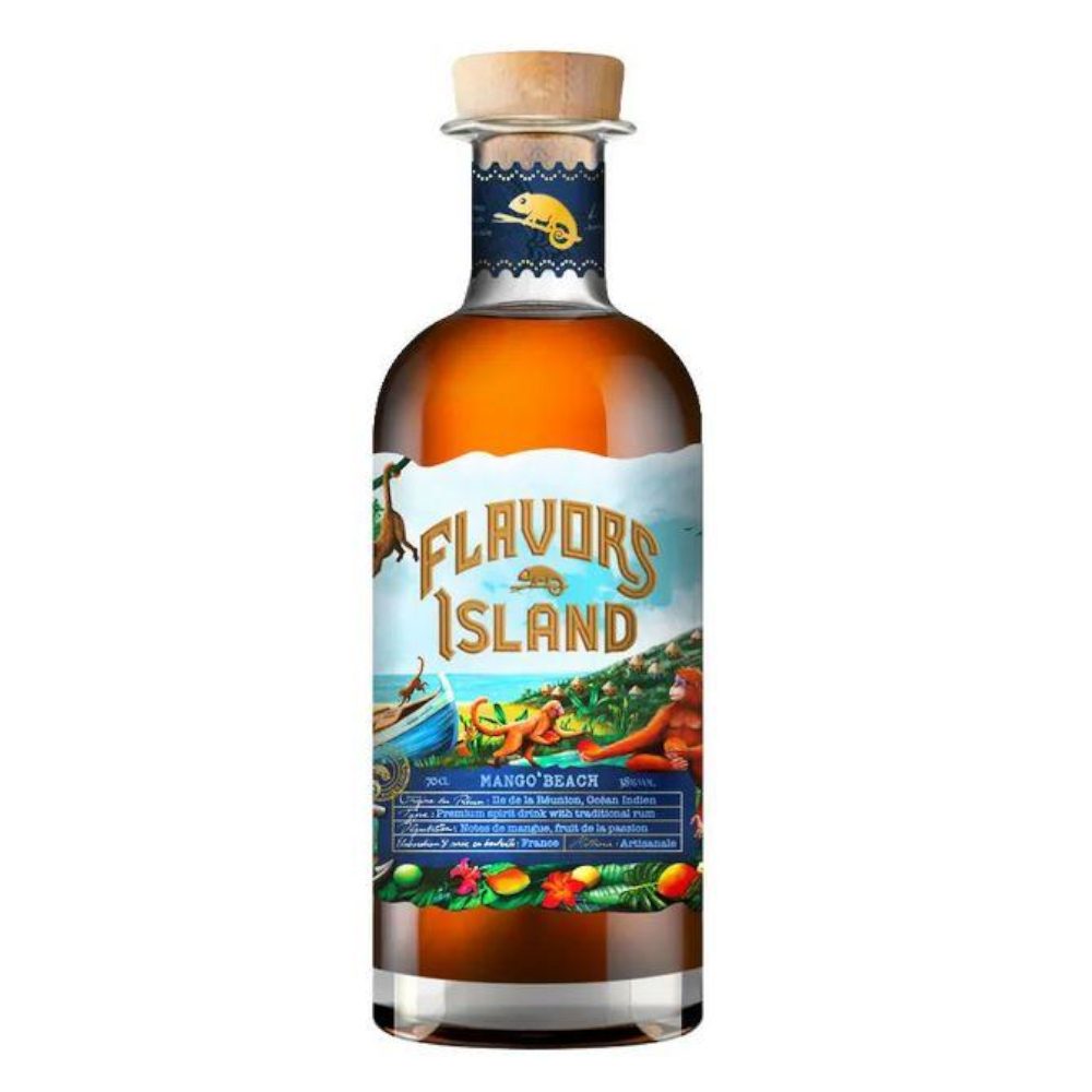 Rum Flavors Island Mango Beach 38% 700 ml