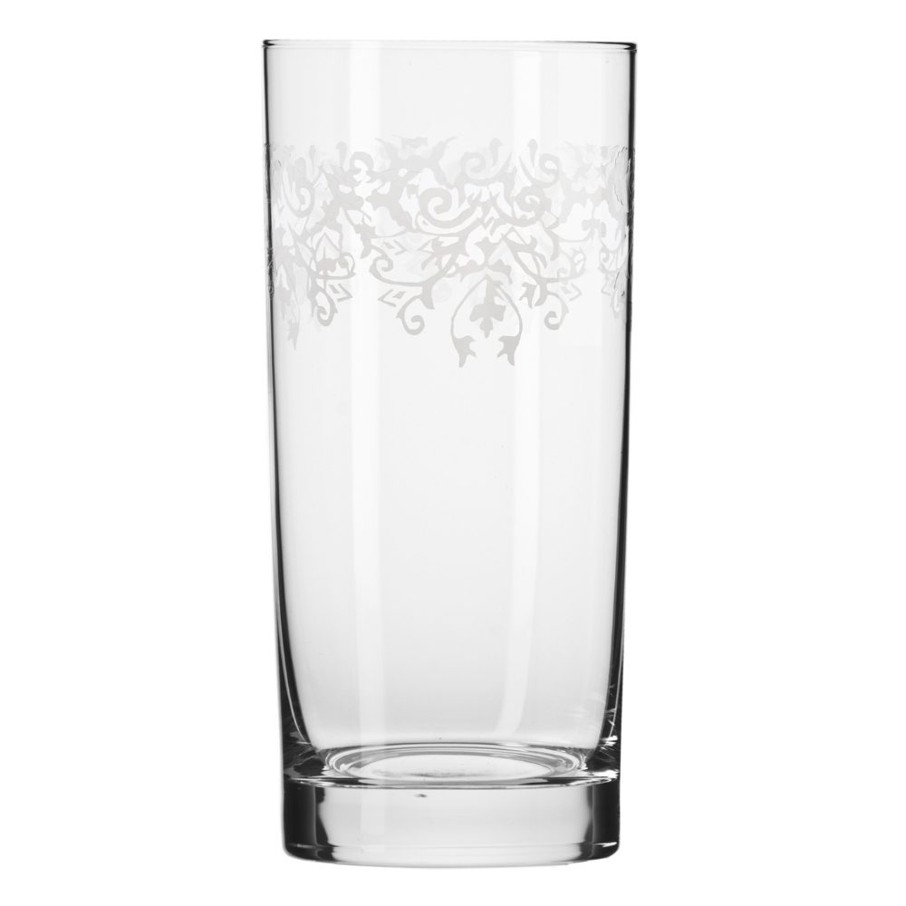 Zestaw 6 Szklanek do Napojów Krosno Krista Deco 350 ml