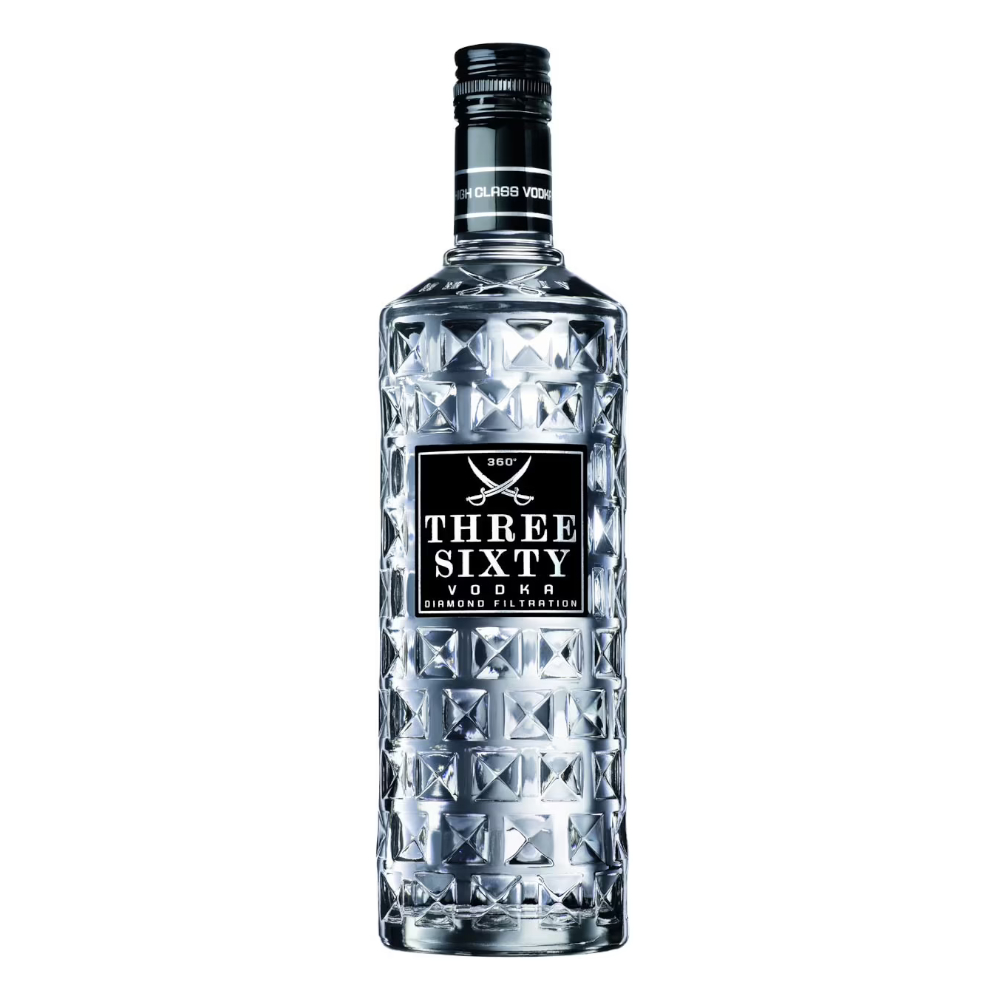 Wódka Three Sixty Original Diamond Filtrated 37,5% 1000 ml