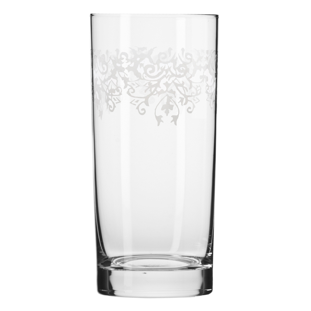 Zestaw 6 Szklanek do Napojów Krosno Krista Deco 350 ml