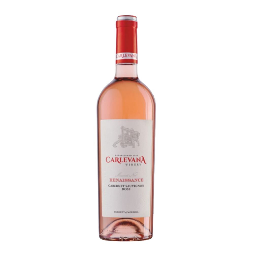 Wino Carlevana Renaissance Rose Cabernet sauvignon 12,8% różowe wytrawne 750 ml