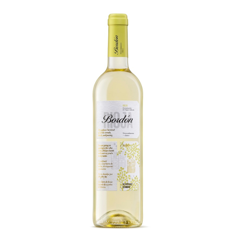 Wino Bordon Rioja Blanco 12,5% białe wytrawne 750 ml