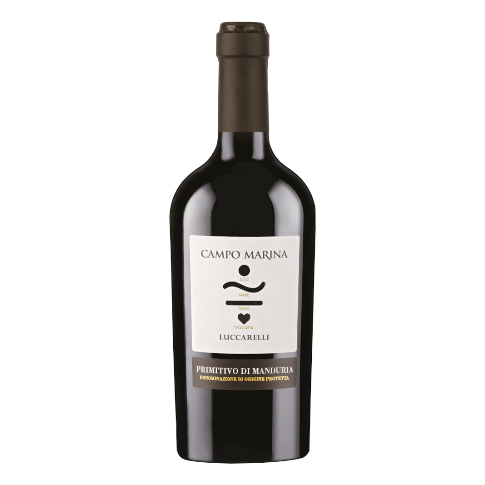 Campo Luccarelli Marino Primitivo Di Manduria Doc 14% czerwone wytrawne 750 ml