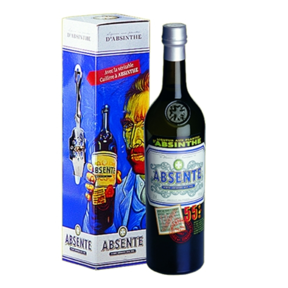 Absynt Absente 55 Distilleries De Provence + łyżka 55% 700 ml kartonik