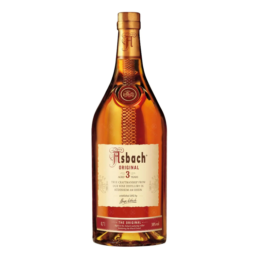 Brandy Asbach Original 3 YO 38% 700 ml
