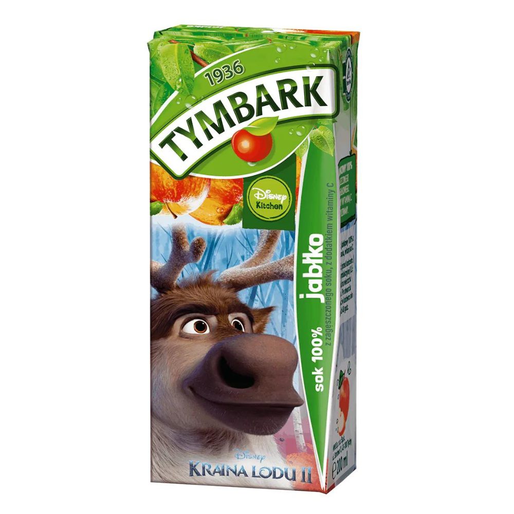 Sok Tymbark 100% Jabłko 200 ml kartonik