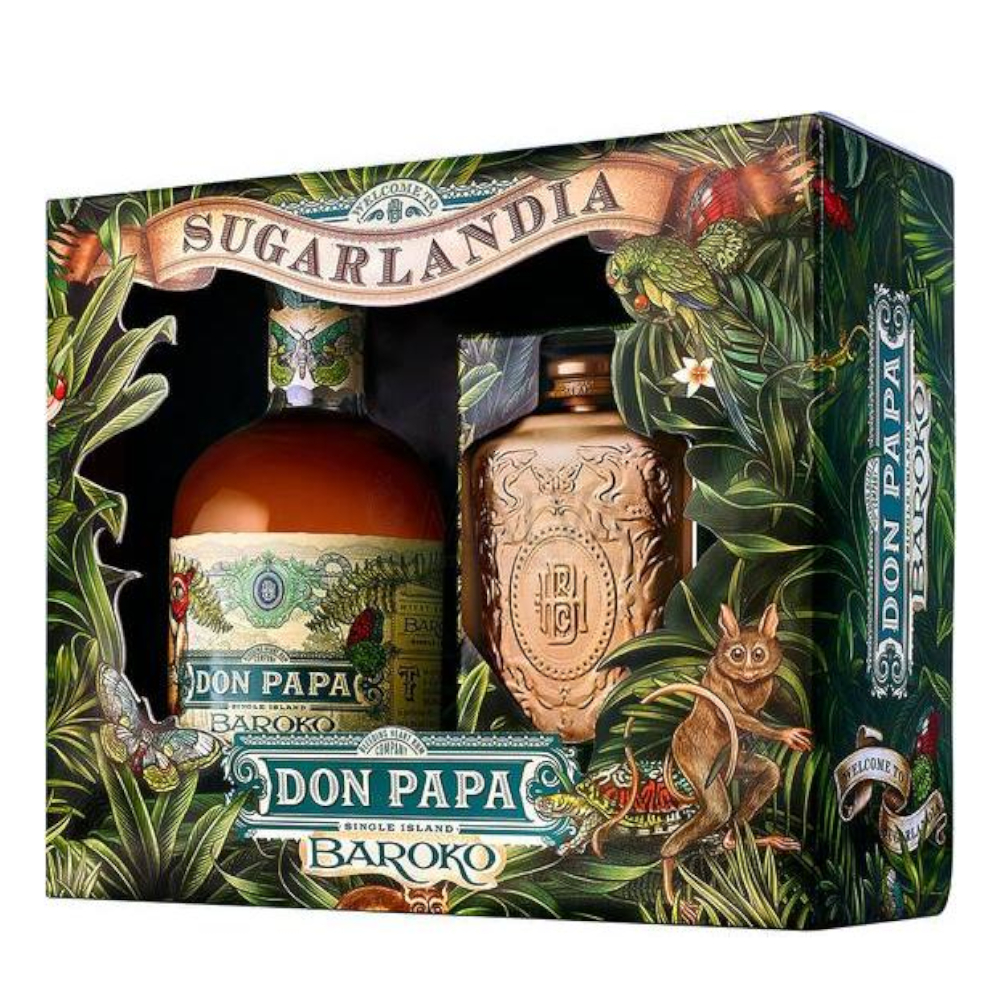 Rum Don Papa Baroko Hip Flask 40% 700 ml