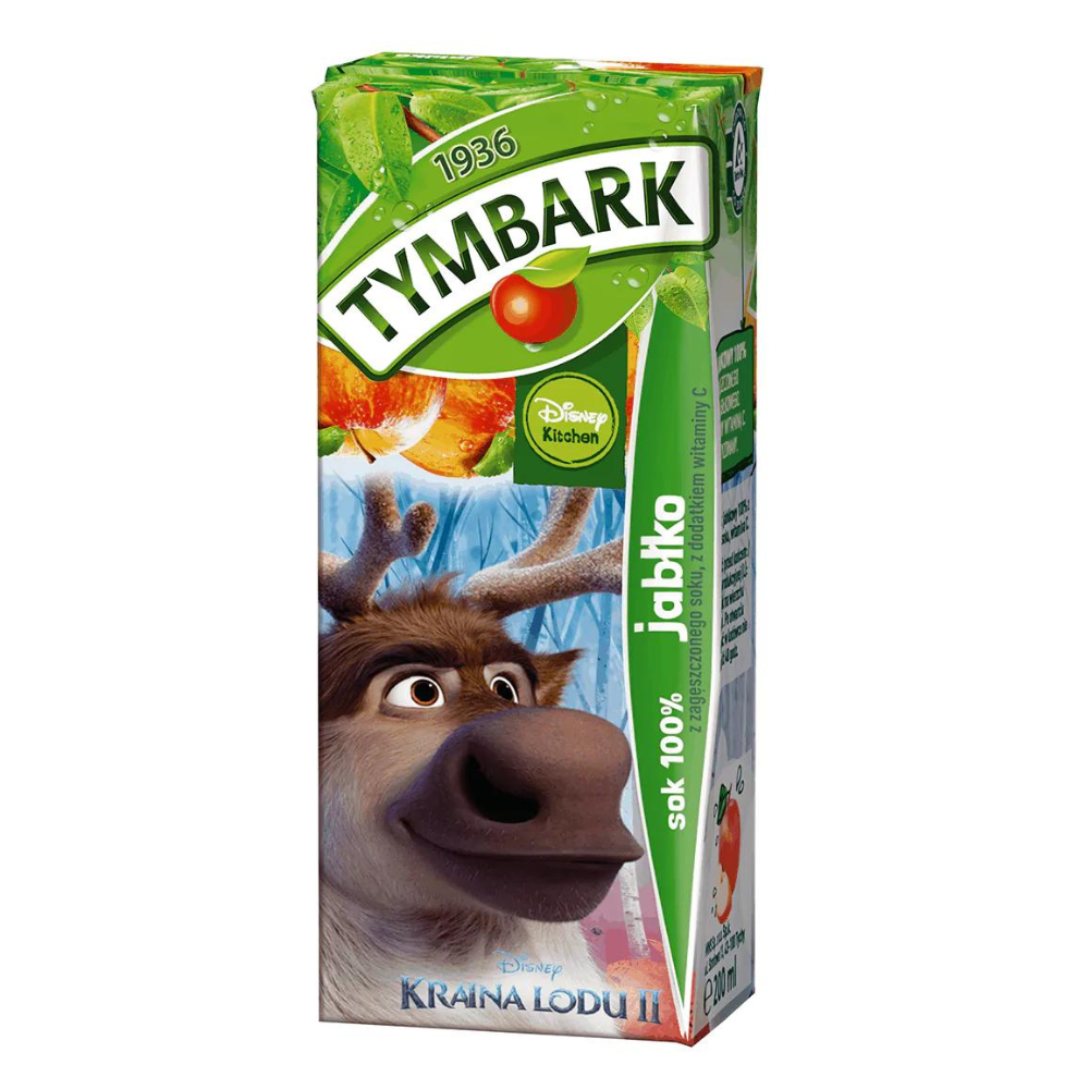 Sok Tymbark 100% Jabłko 200 ml kartonik