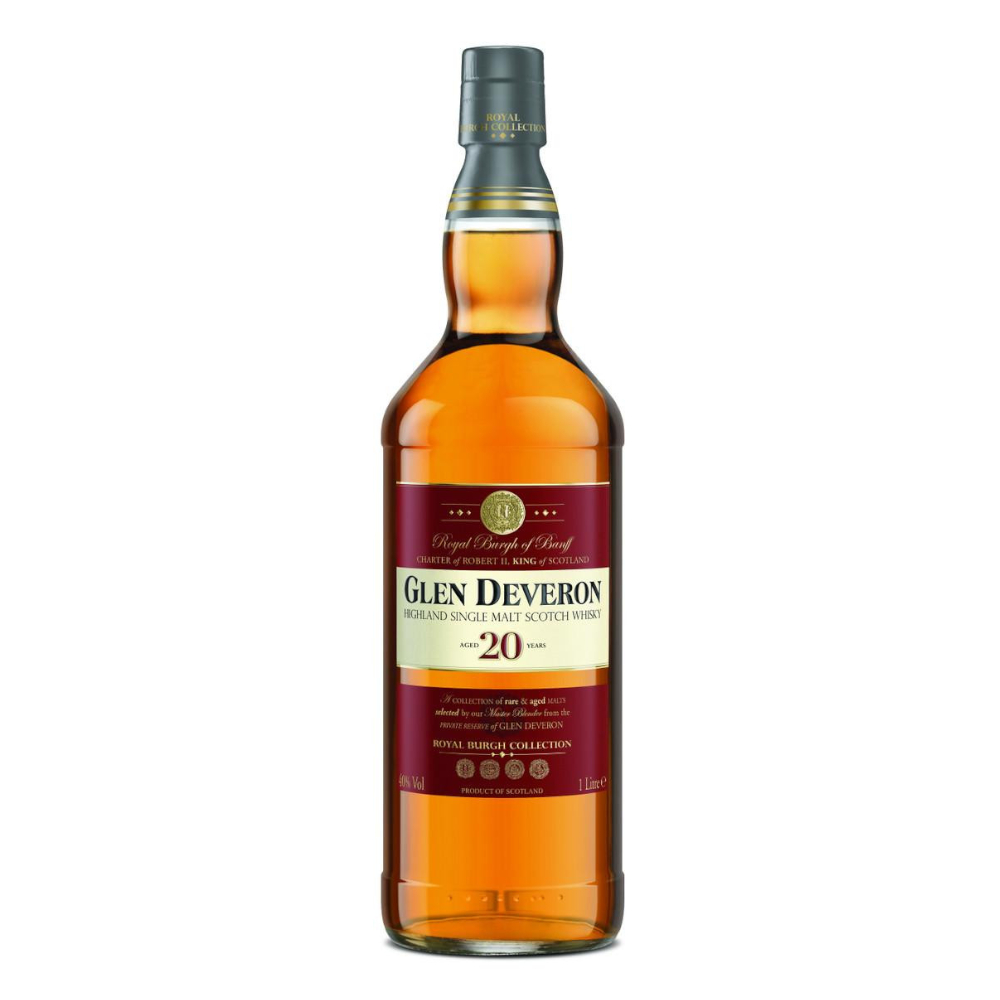 Whisky Glen Deveron 20 YO 40% 1000 ml
