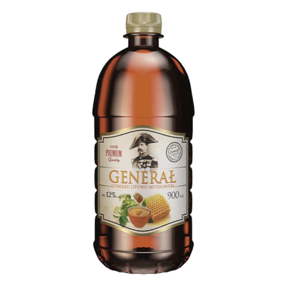 Nalewka Generał Lipowo Miodowy 12% 900 ml