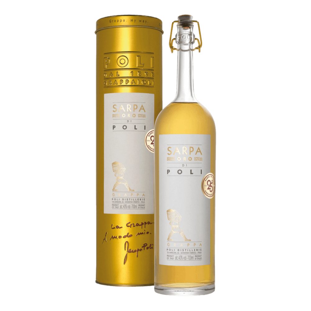 Grappa Poli Sarpa Oro Barrique 40% 700 ml