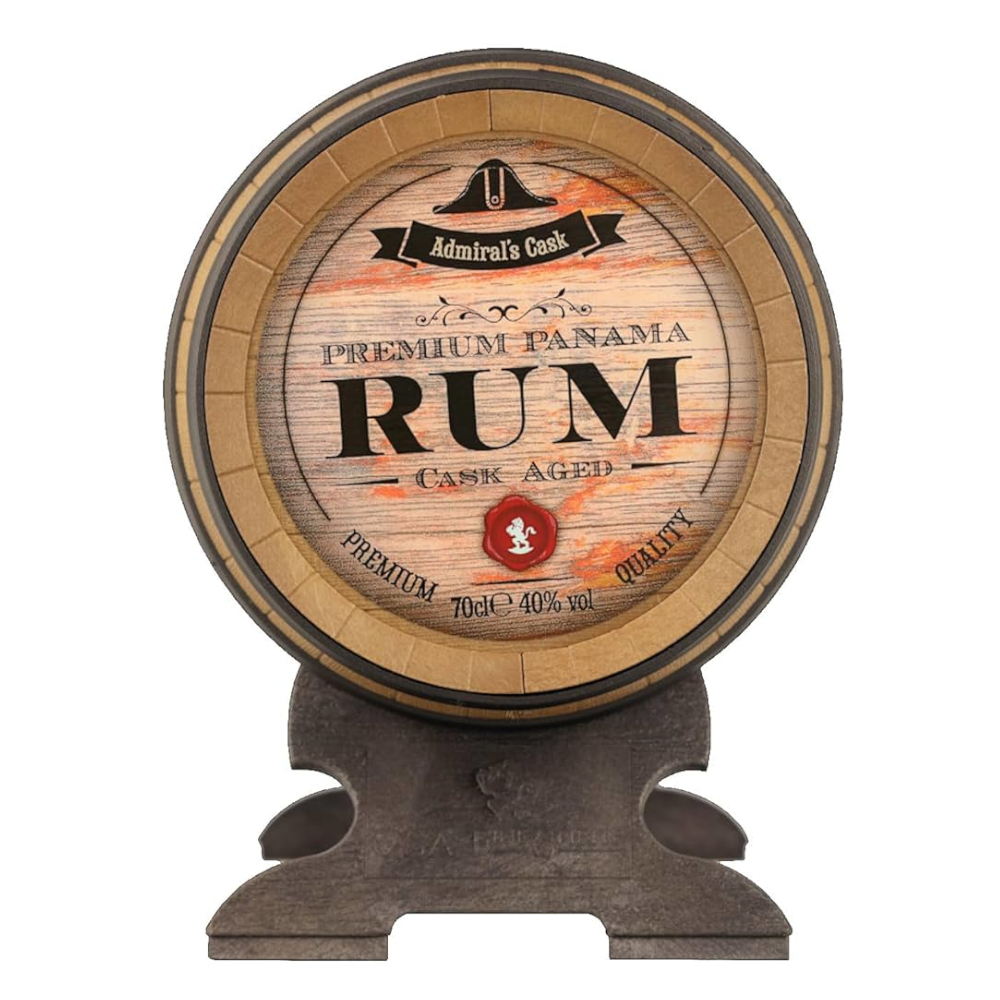 Rum Old St. Andrews Admirals Cask mini barrel 40% 50 ml