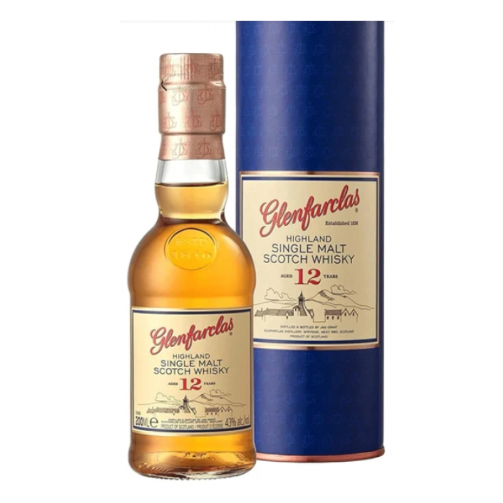 Whisky Glenfarclas 12 YO 43% 200 ml