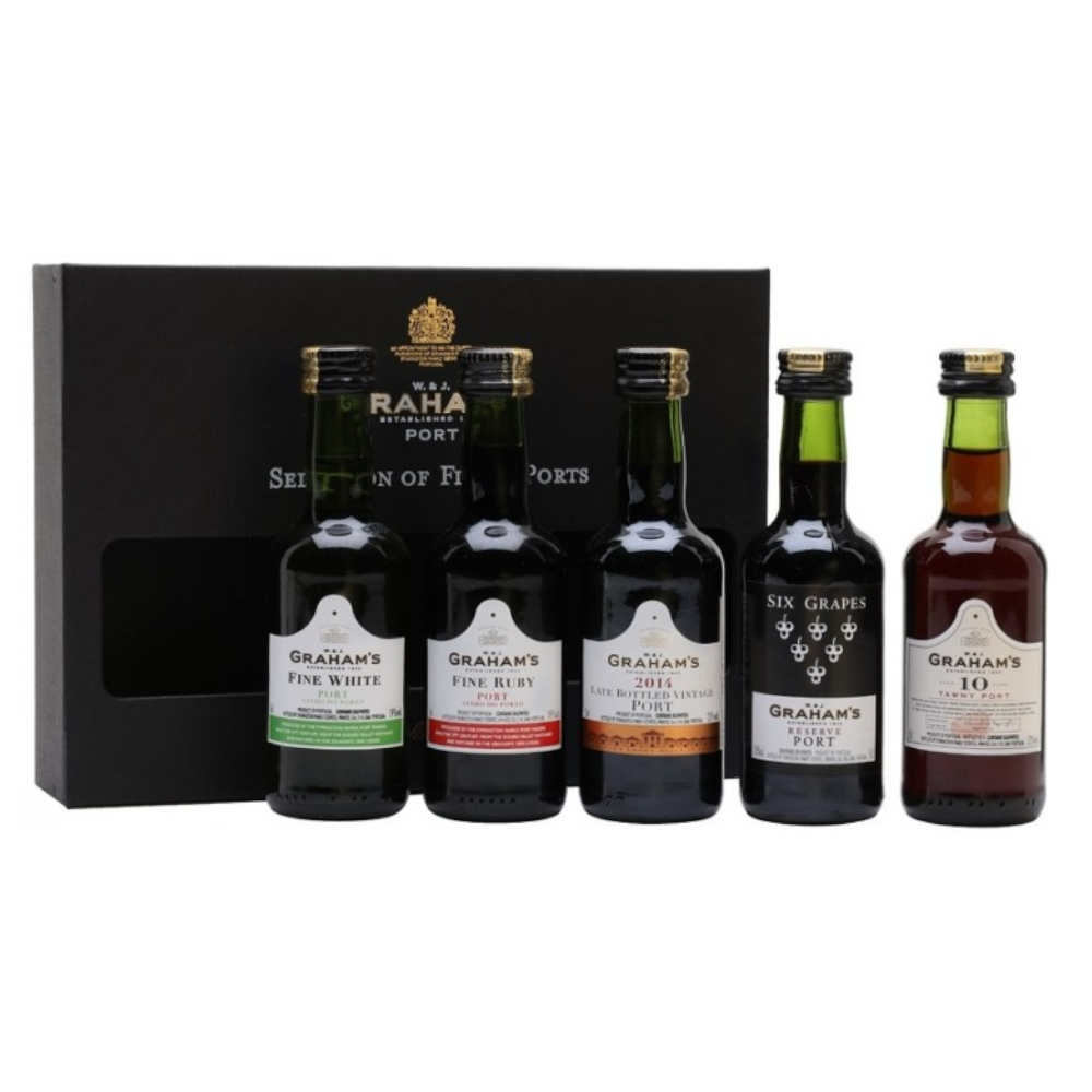 Zestaw win Porto Grahams pack 19,8% 5x50 ml