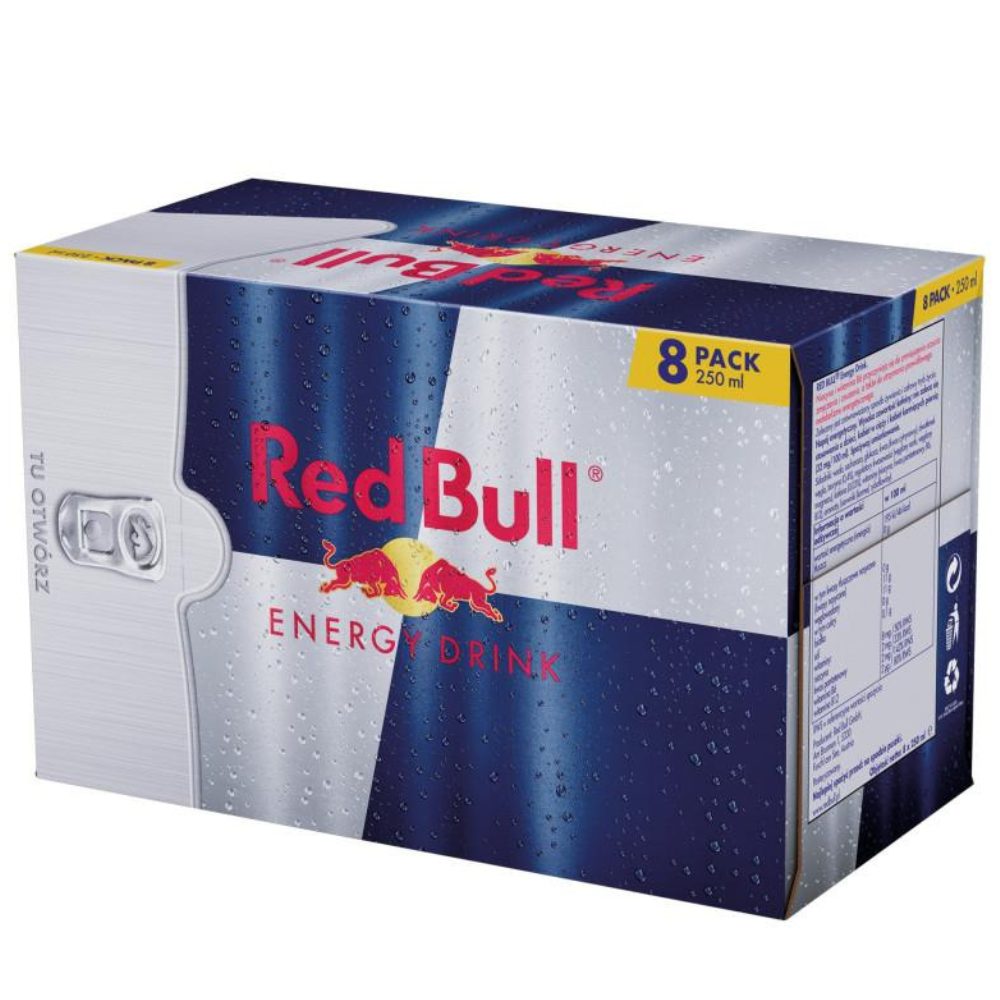 Napój energetyczny Red Bull 8-Pack 250 ml Puszka
