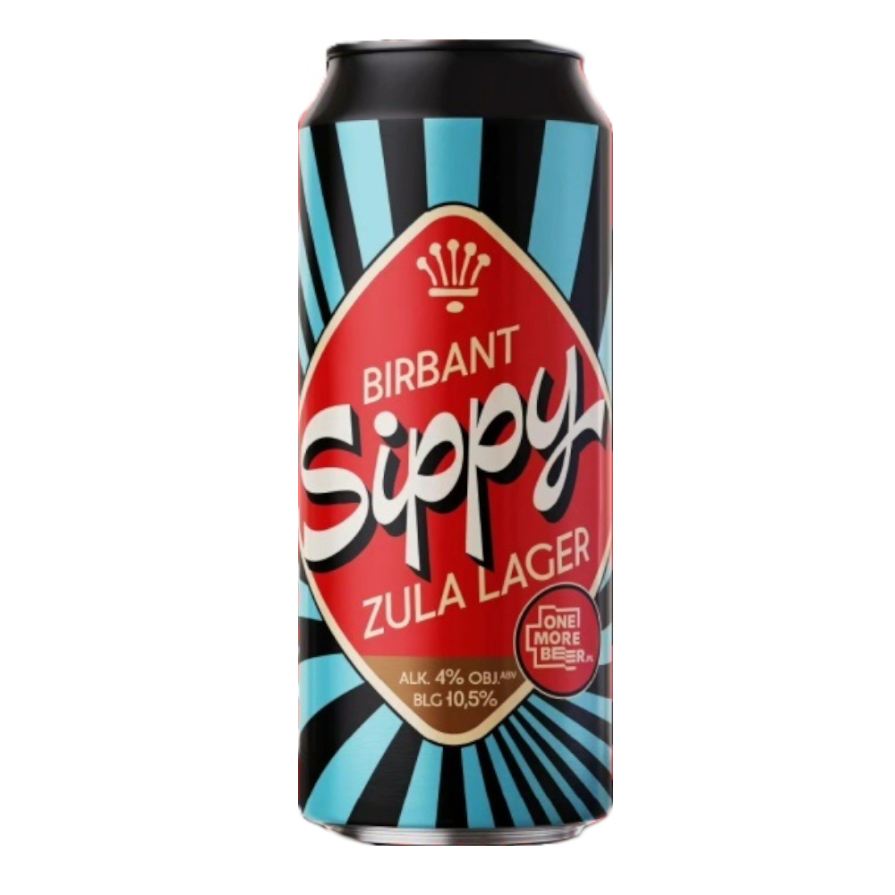 Piwo Birbant Sippy 4% 500 ml Puszka