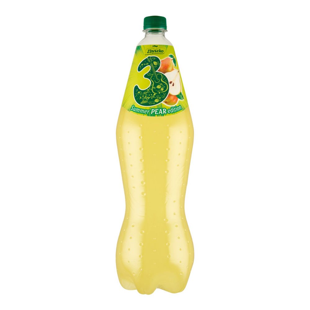 Napój Zbyszko 3 Gruszki 20% soku gazowana 1750 ml