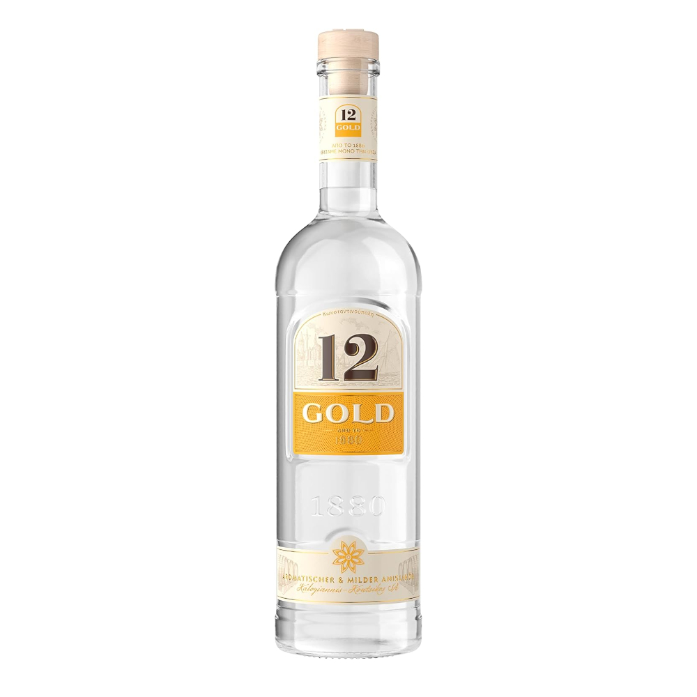 Wódka Ouzo 12 Gold 36% 700 ml