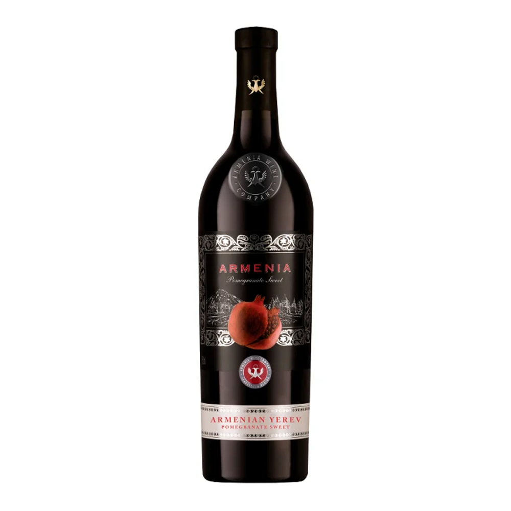 Wino Armenia Yerev Pomagranate 11,5% czerwone półsłodkie 750 ml
