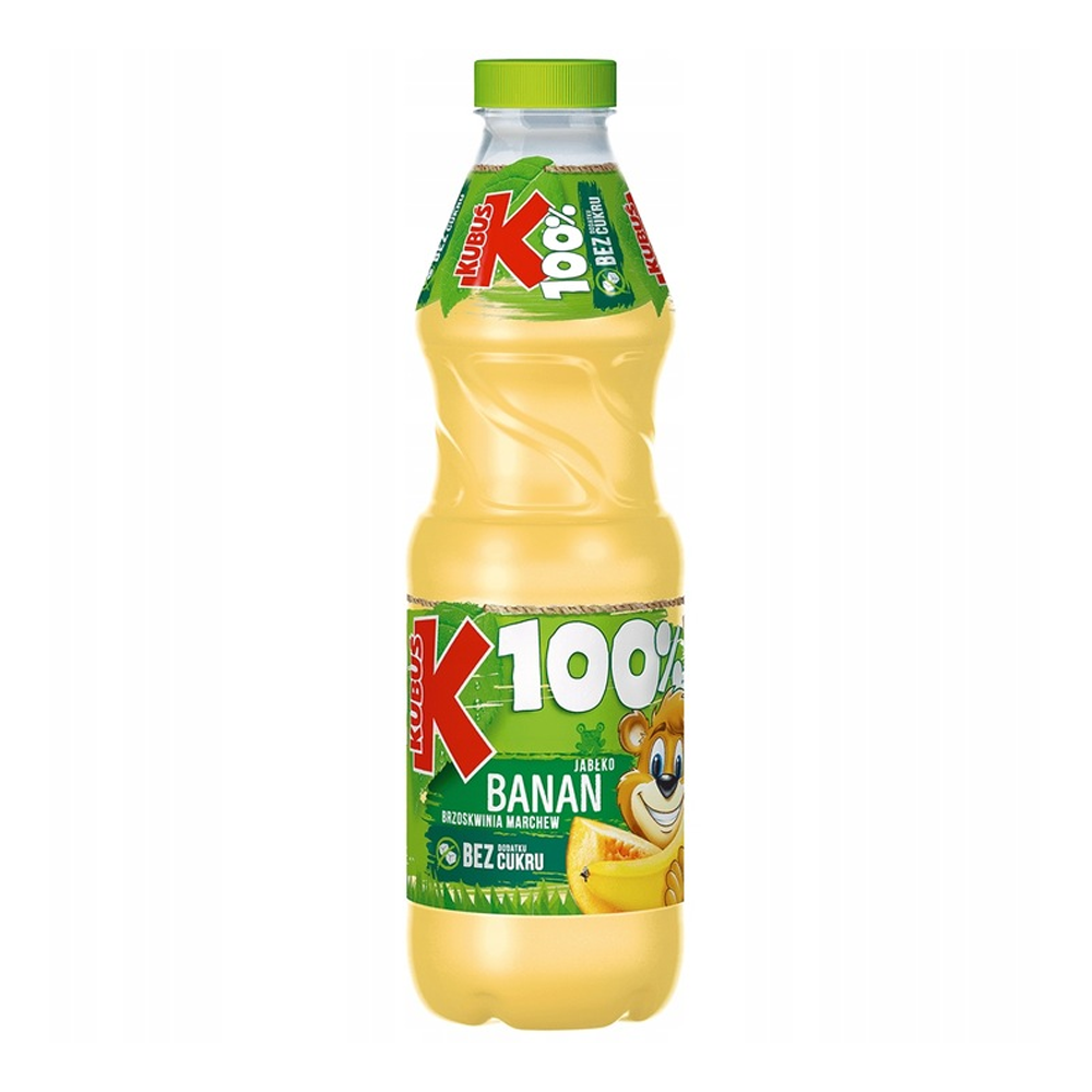 Sok Kubuś Banan-Jabłko-Brzoskwinia 850 ml