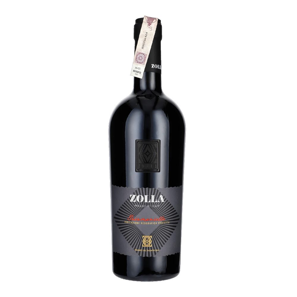 Wino Zolla Susumaniello Igp 2021 14% czerwone wytrawne 750 ml