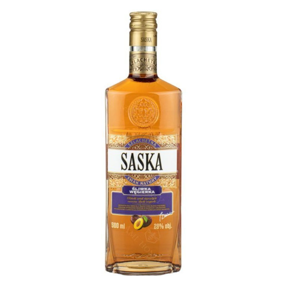 Saska Śliwka Węgierka 28% 500 ml