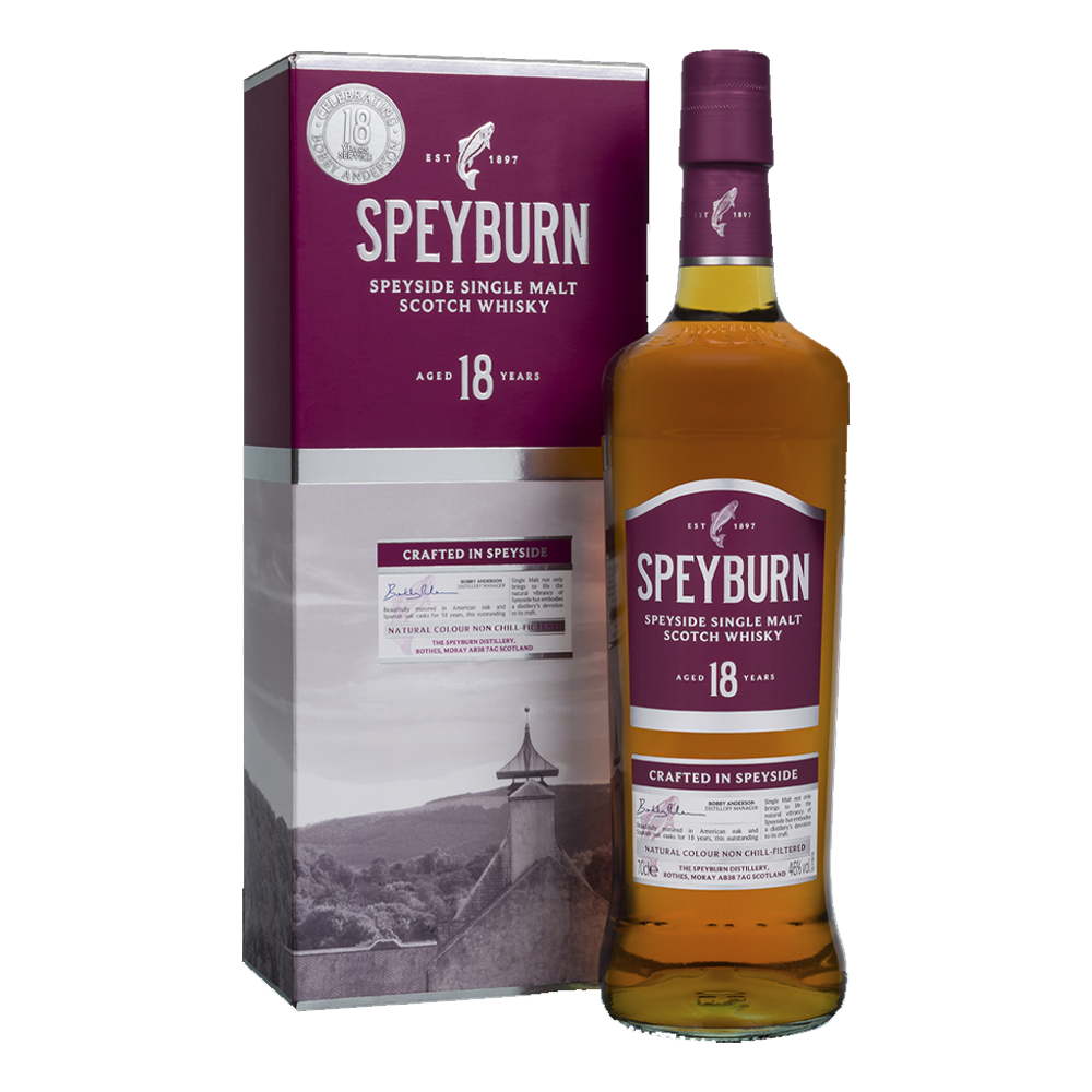 Whisky Speyburn 18YO 46% 700 ml kartonik