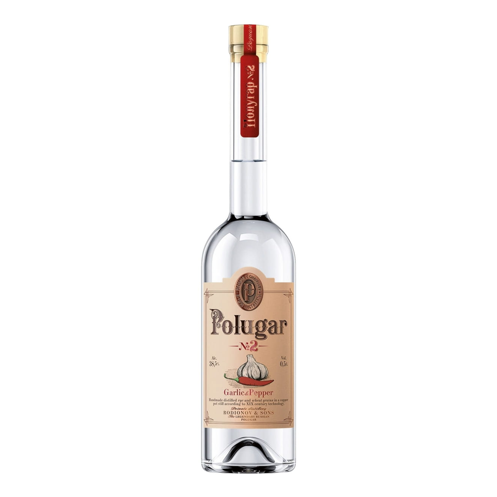 Wódka Polugar Nr.2 Czosnek I Pieprz 38,5% 500 ml