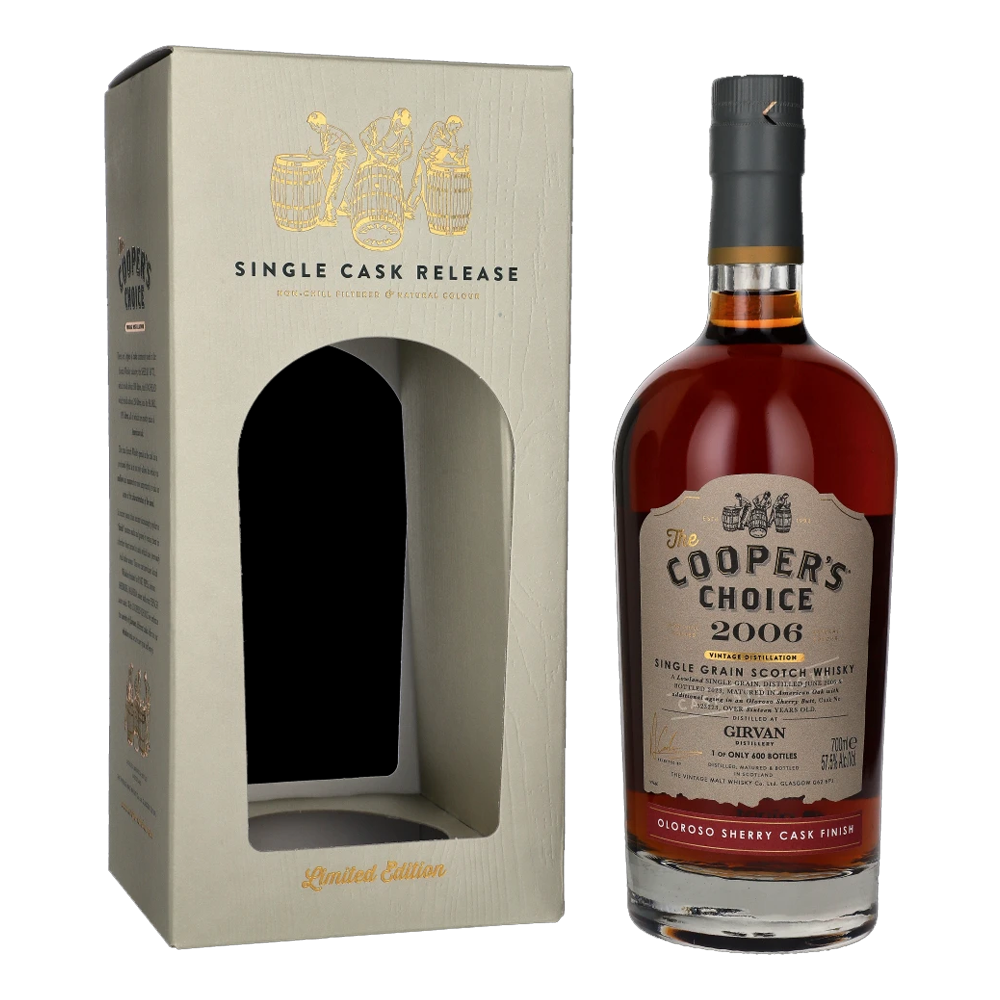 Whisky Cooper's Choice Girvan 16 YO 57,5% 700 ml