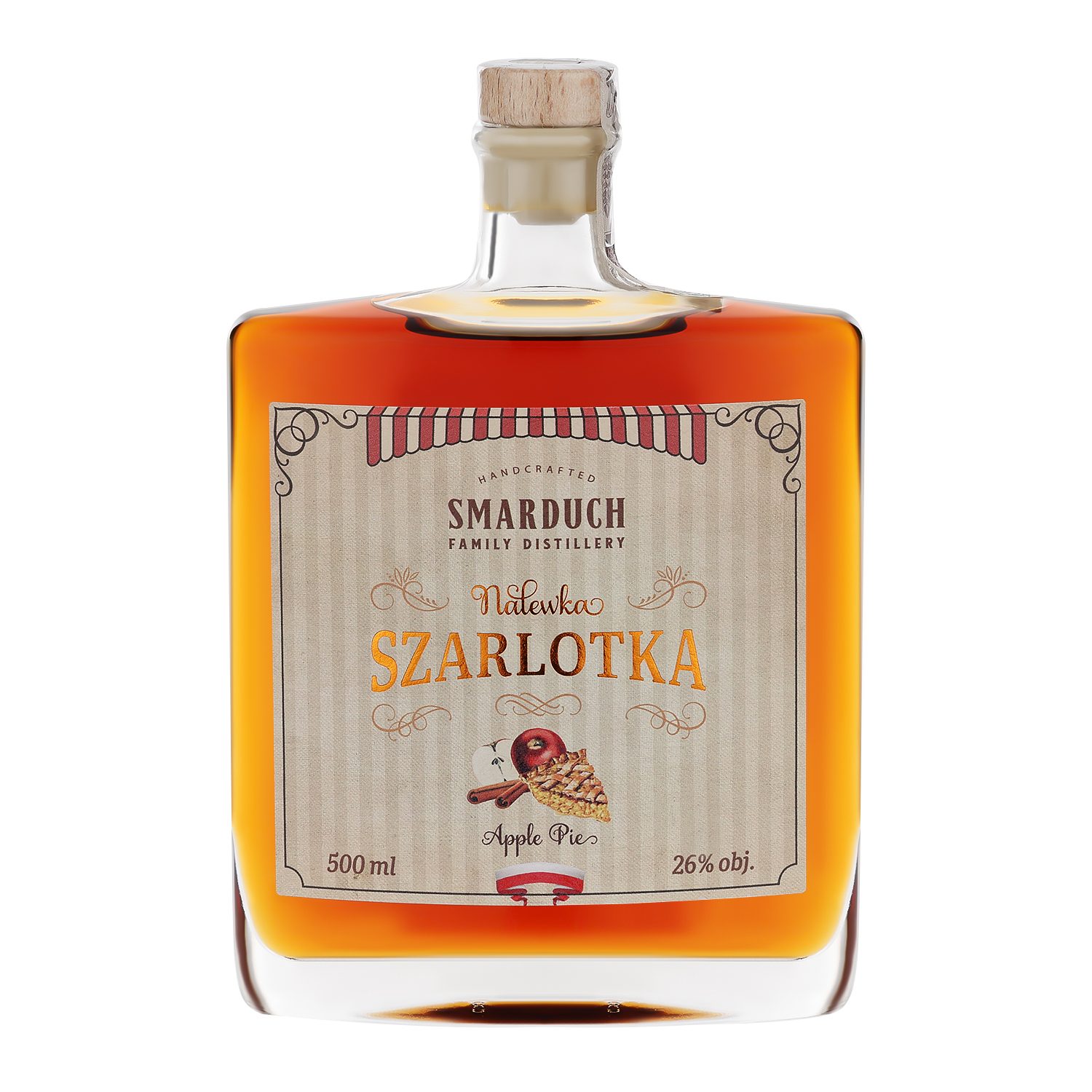 Likier Szarlotka 26% 500 ml