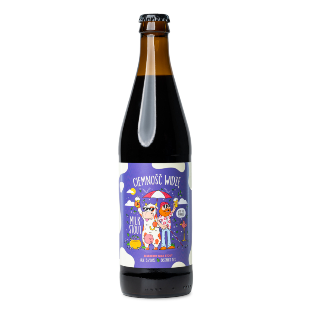 Piwo Moczybroda Ciemność Widzę 5,4% 500 ml