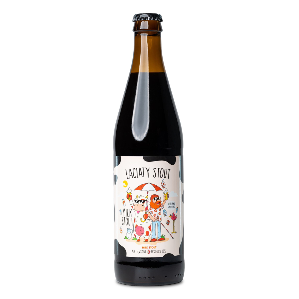 Piwo Moczybroda Łaciaty Stout 5,4% 500 ml